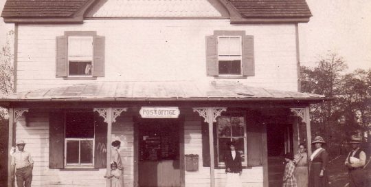 Post Office (George Klein post master); located 261 Bayside Road, Chesapeake Beach.