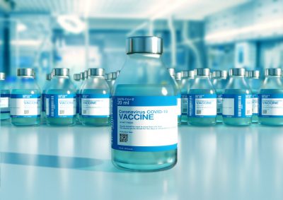 image of covid-19 vaccine bottles