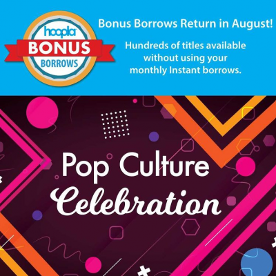 Hoopla bonus borrows in August